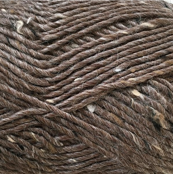 camarose - lama tweed lysebrun 6450