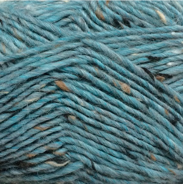 camarose - lama tweed turkisbla 6429
