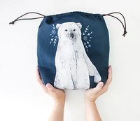 The Blue Rabbit House Project Bag (Medium)