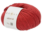 Rowan Softyak DK Lea red yarn