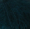 biches & bûches: le petit silk & mohair dark blue turquoise