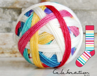 bliss by the cozy knitter celebration (red mini)