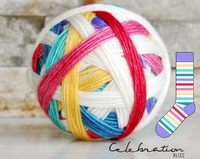 bliss by the cozy knitter celebration (purple mini)