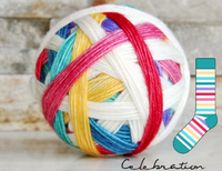 bliss by the cozy knitter celebration (teal mini)