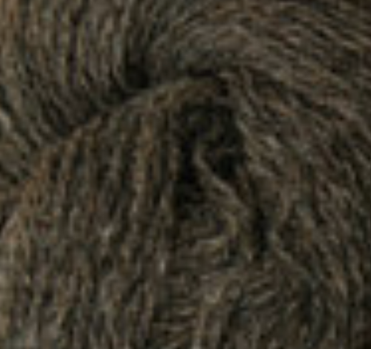 biches & bûches - le petit lambswool medium grey brown