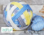 bliss by the cozy knitter be my belle (baby blue mini)