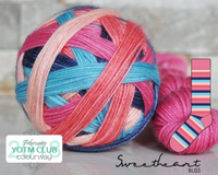 bliss by the cozy knitter sweetheart (pink mini)
