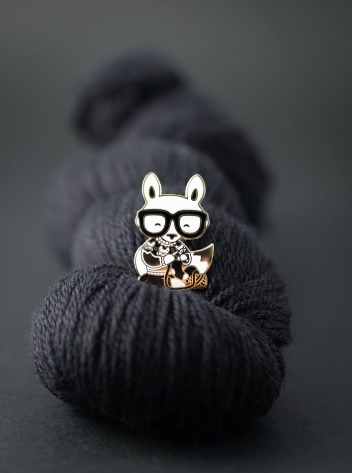 Les Garçons Fox Enamel Pins