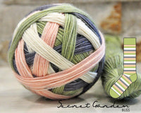 bliss by the cozy knitter the secret garden (green mini)
