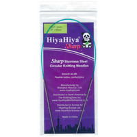 HiyaHiya Sharp: Stainless Steel Circular Knitting Needles