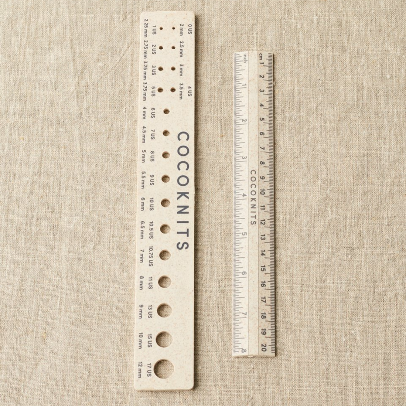 Cocoknits Ruler & Gauge Set