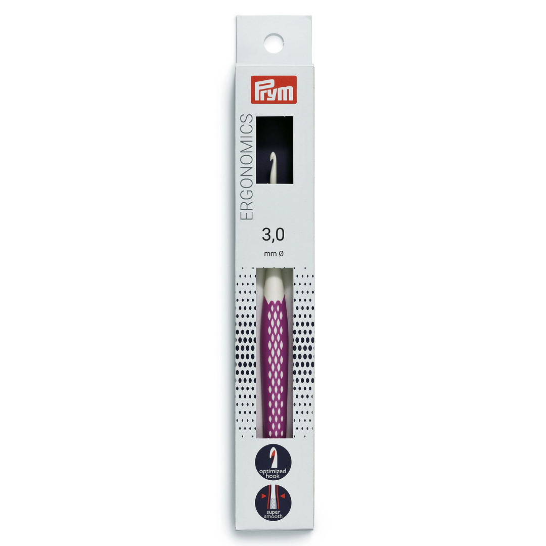 Prym Ergonomic Coloured Crochet Hooks