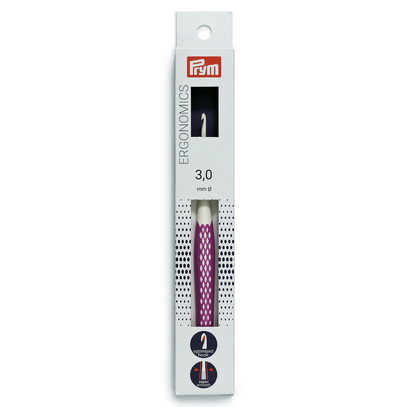 Prym Ergonomic Coloured Crochet Hooks