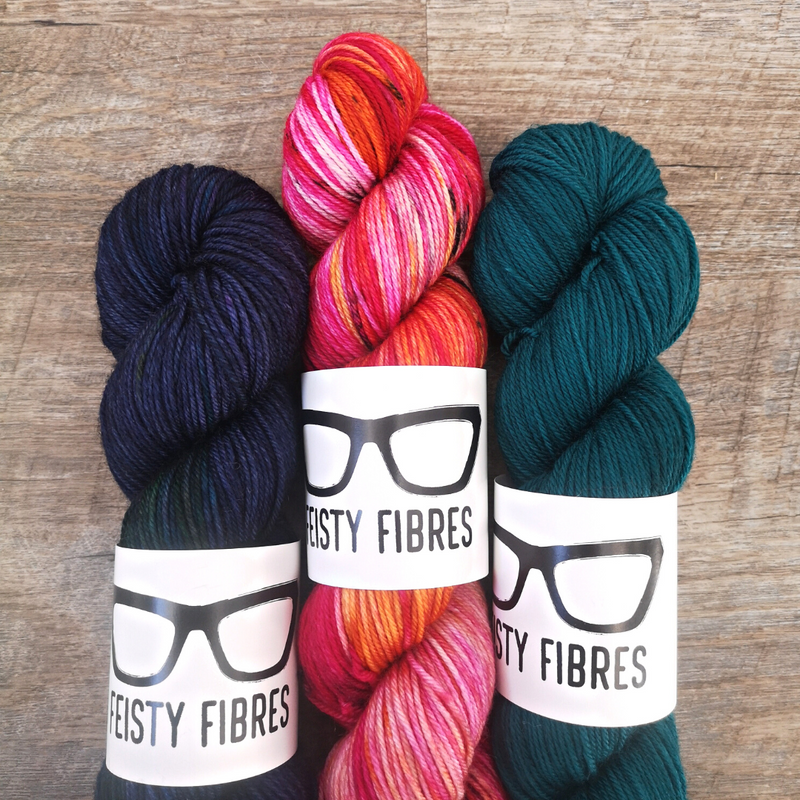 Feisty Fibres - Rockin DK Superwash-Merino-Nylon Yarn - Toronto