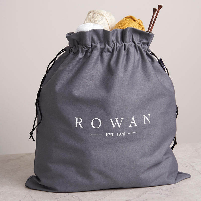Rowan Drawstring Project Bag