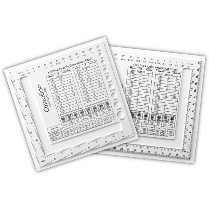 ChiaoGoo Swatch/Needle Gauge