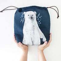 The Blue Rabbit House Project Bag (Medium)