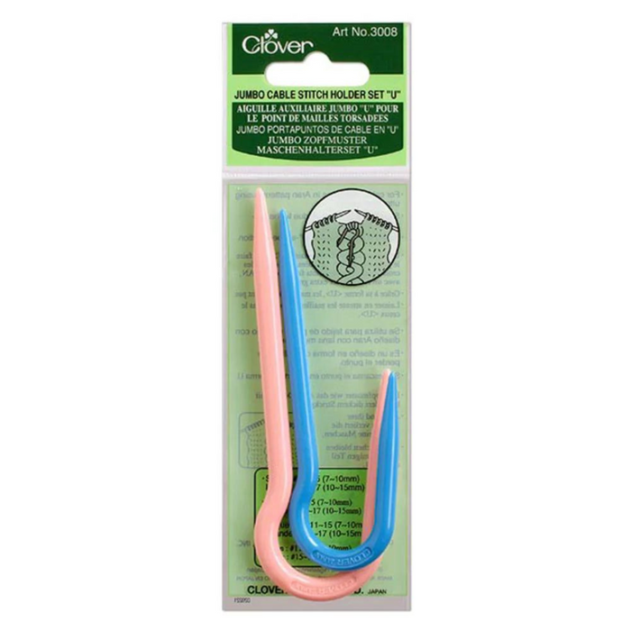Clover Jumbo Cable "U" Stitch Holder