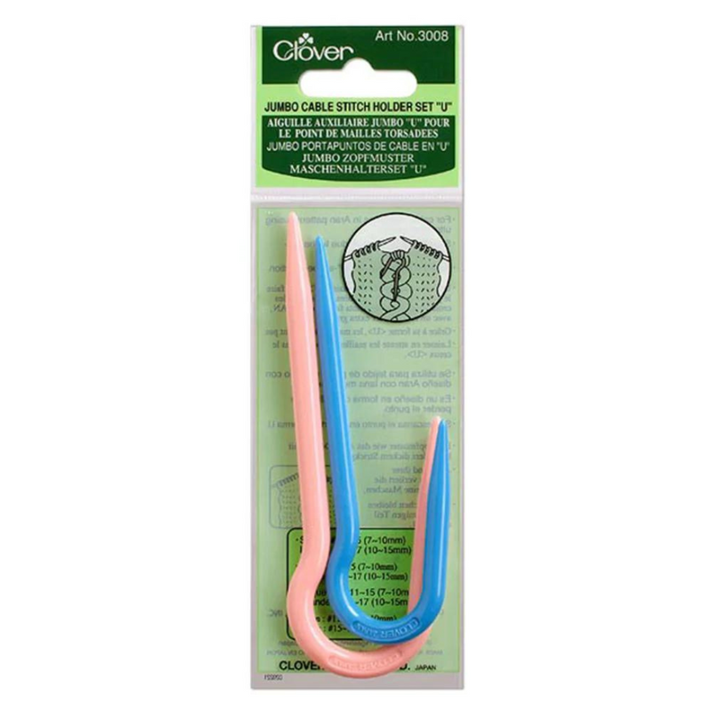 Clover Jumbo Cable "U" Stitch Holder