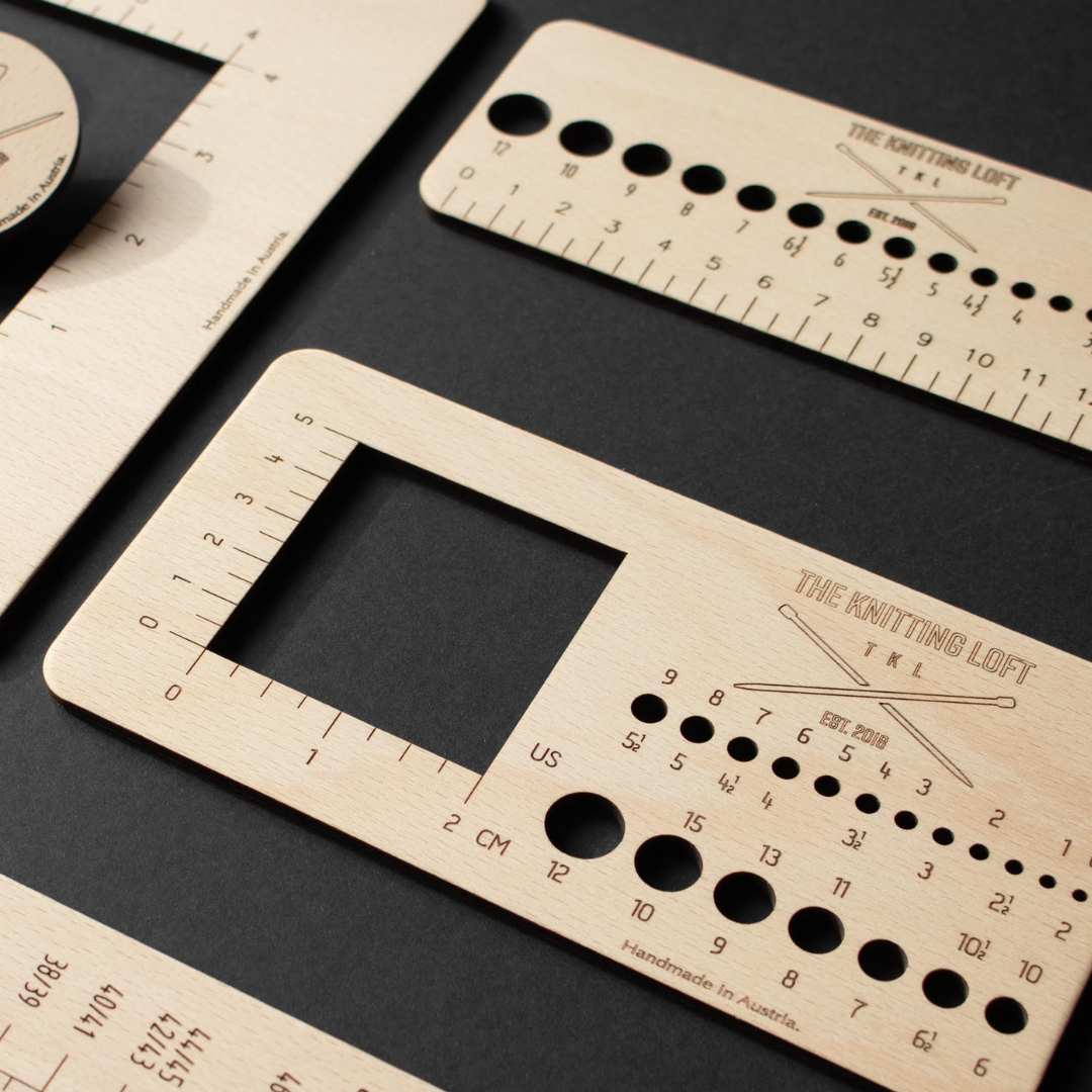 TKL Exclusive Mini Gauge Swatch Ruler Knitting Tool - Toronto, Canada ...