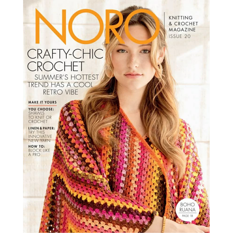 Noro Magazine Issue 20 - Knitting & Crochet Patterns - Toronto, Canada