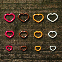 Tulip - Heart Shaped Stitch Markers