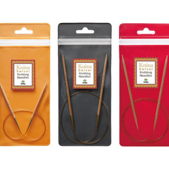 Knina Swivel Bamboo Knitting Needles