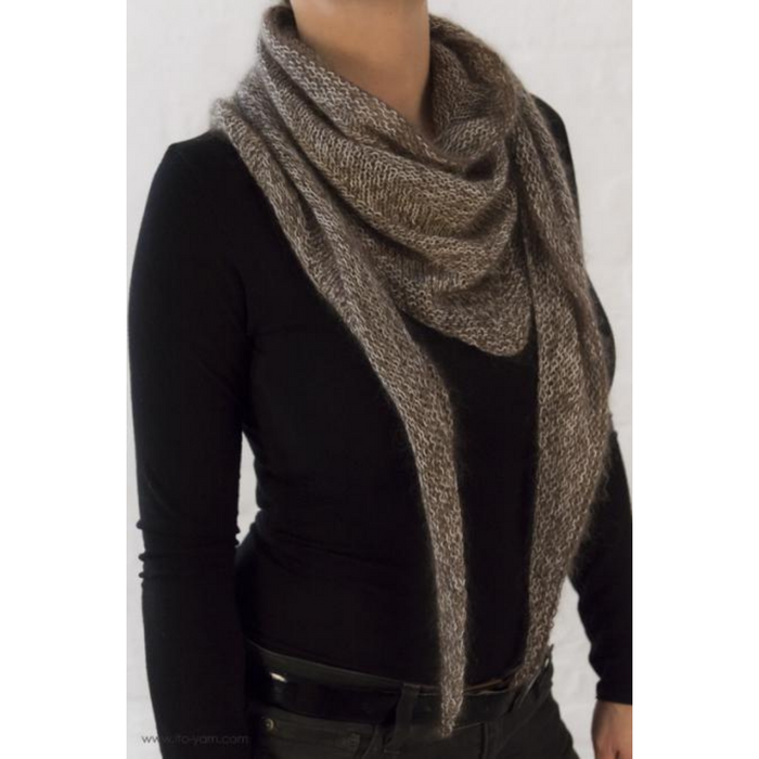 anjo triangular shawl kit