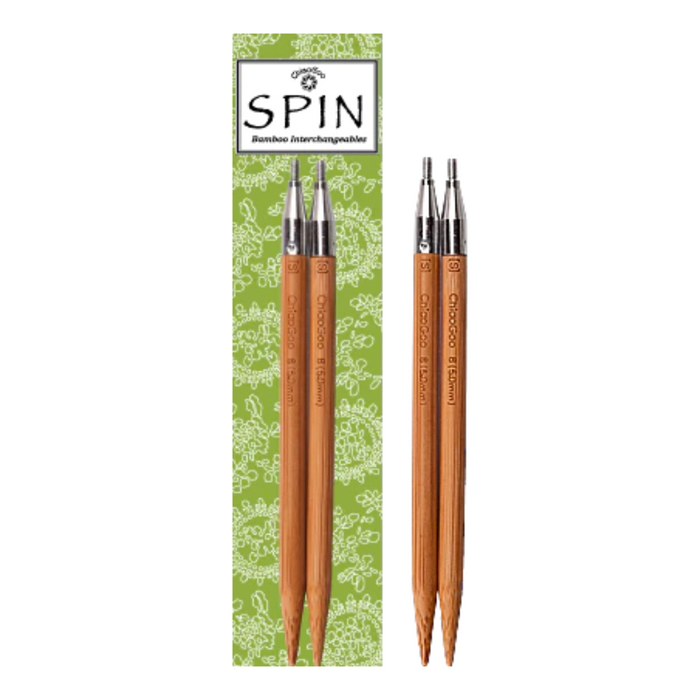 ChiaoGoo SPIN Bamboo Interchangeable Tips