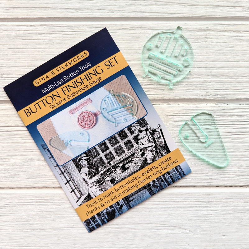 Gina-B Silkworks - Button Finishing Set