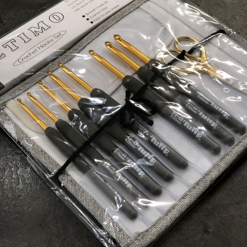Etimo Crochet Hooks: Gold Set by Tulip
