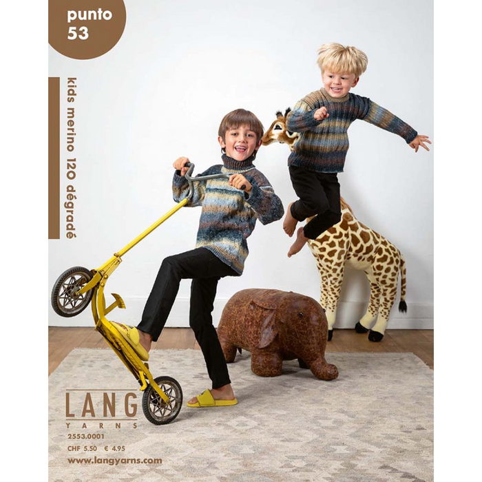 LANG Punto 53 - Kids Merino 120 Degrade Book (CLEARANCE)
