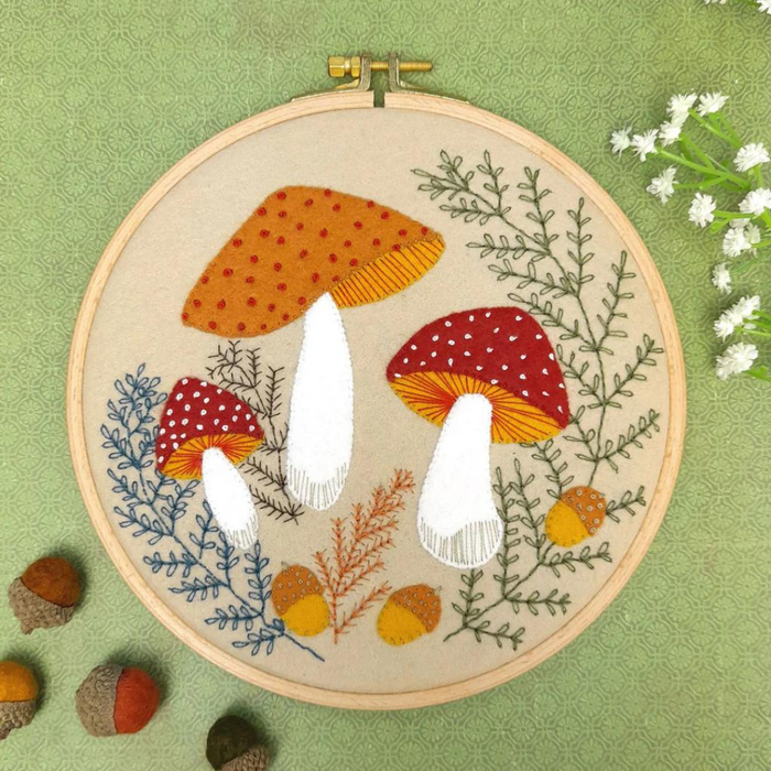Corinne Lapierre Felt Applique Hoop Kit