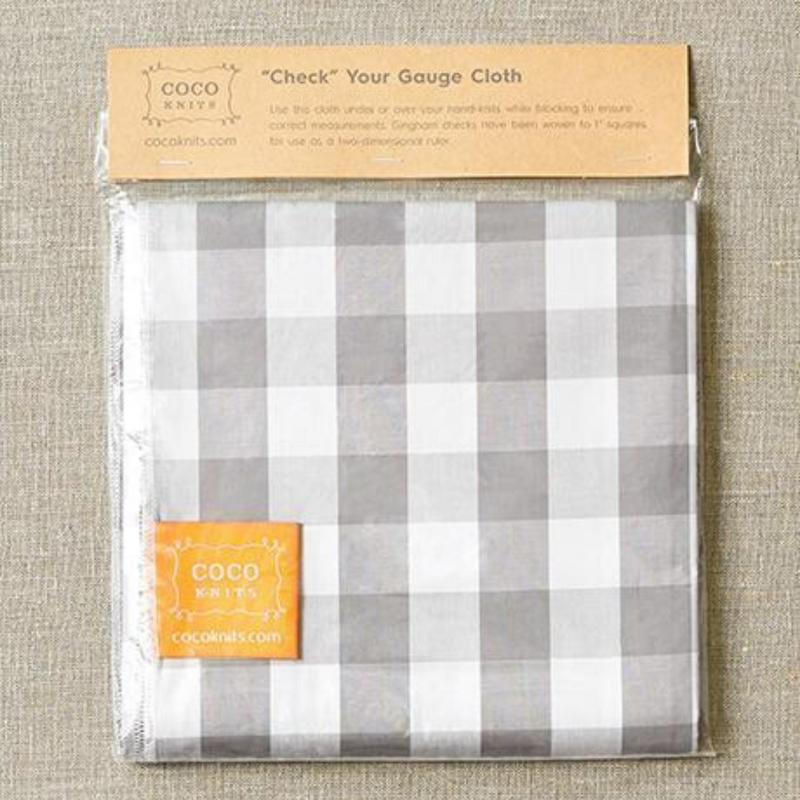 Cocoknits Check Your Gauge Cloth