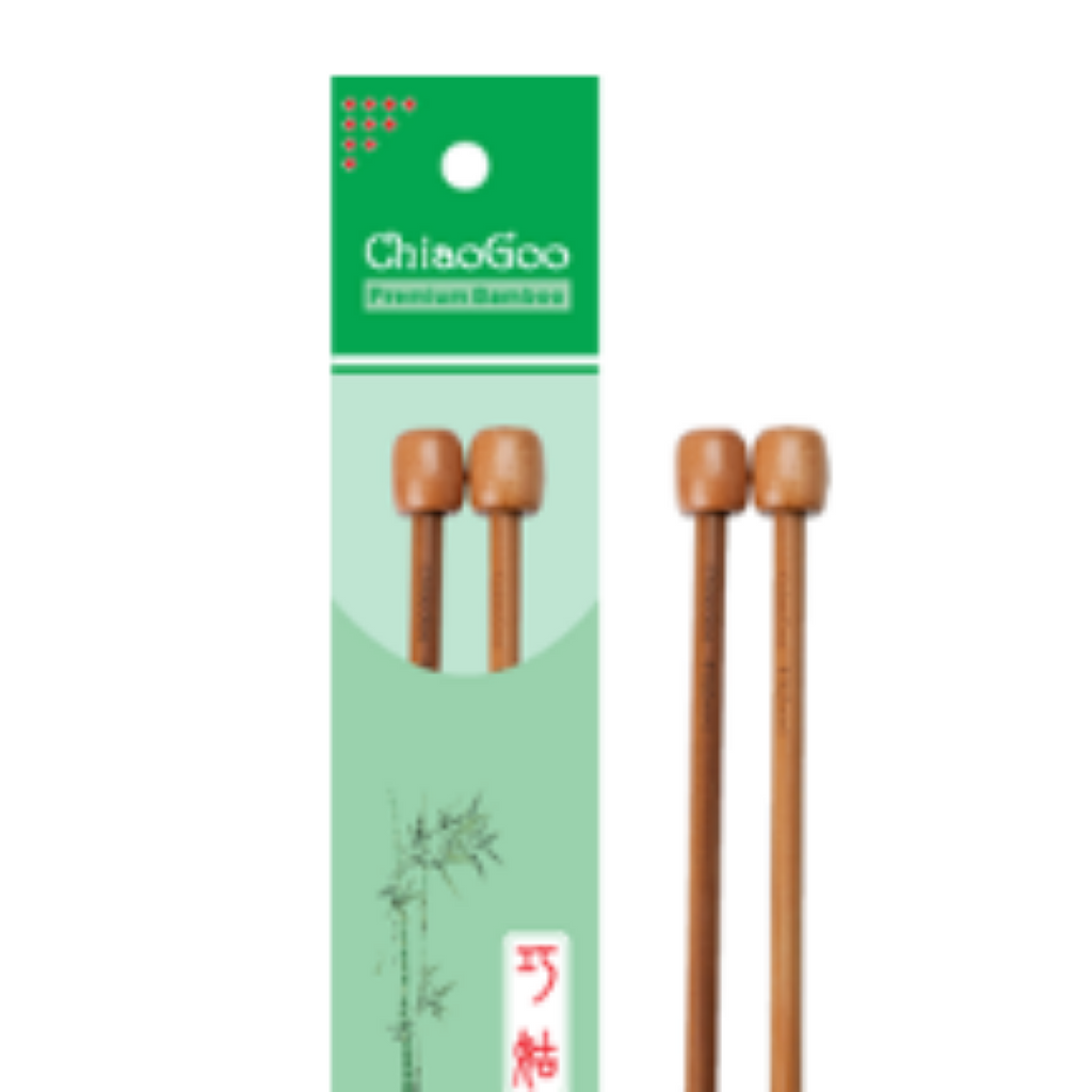ChiaoGoo Bamboo Single Point Needles Available in Toronto, Canada
