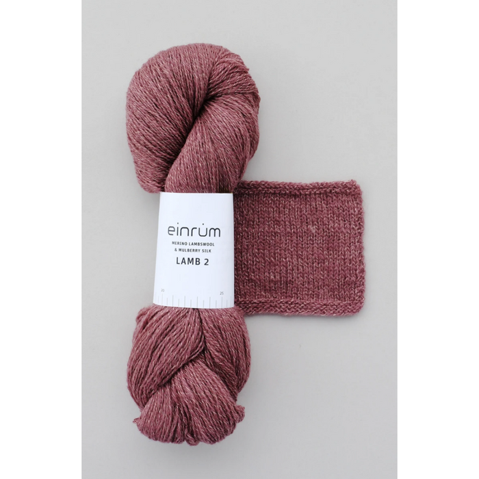 Einrum - LAMB 2 Merino Lambswool & Mulberry Silk Fingering Yarn