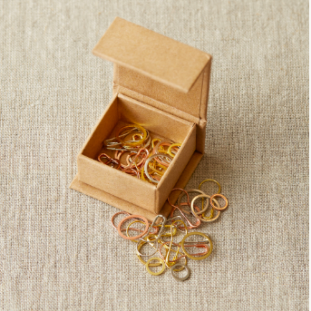 Precious Metal Stitch Markers for knitting