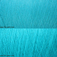 anjo triangular shawl kit blue bird/capri blue