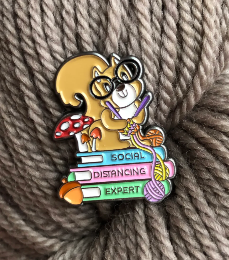 Nerd Bird Makery Enamel Pins