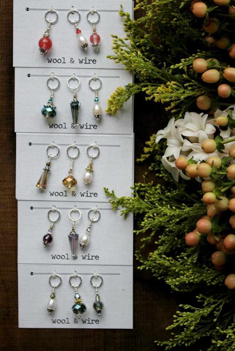 Wool & Wire - Stitch Markers for Knitting