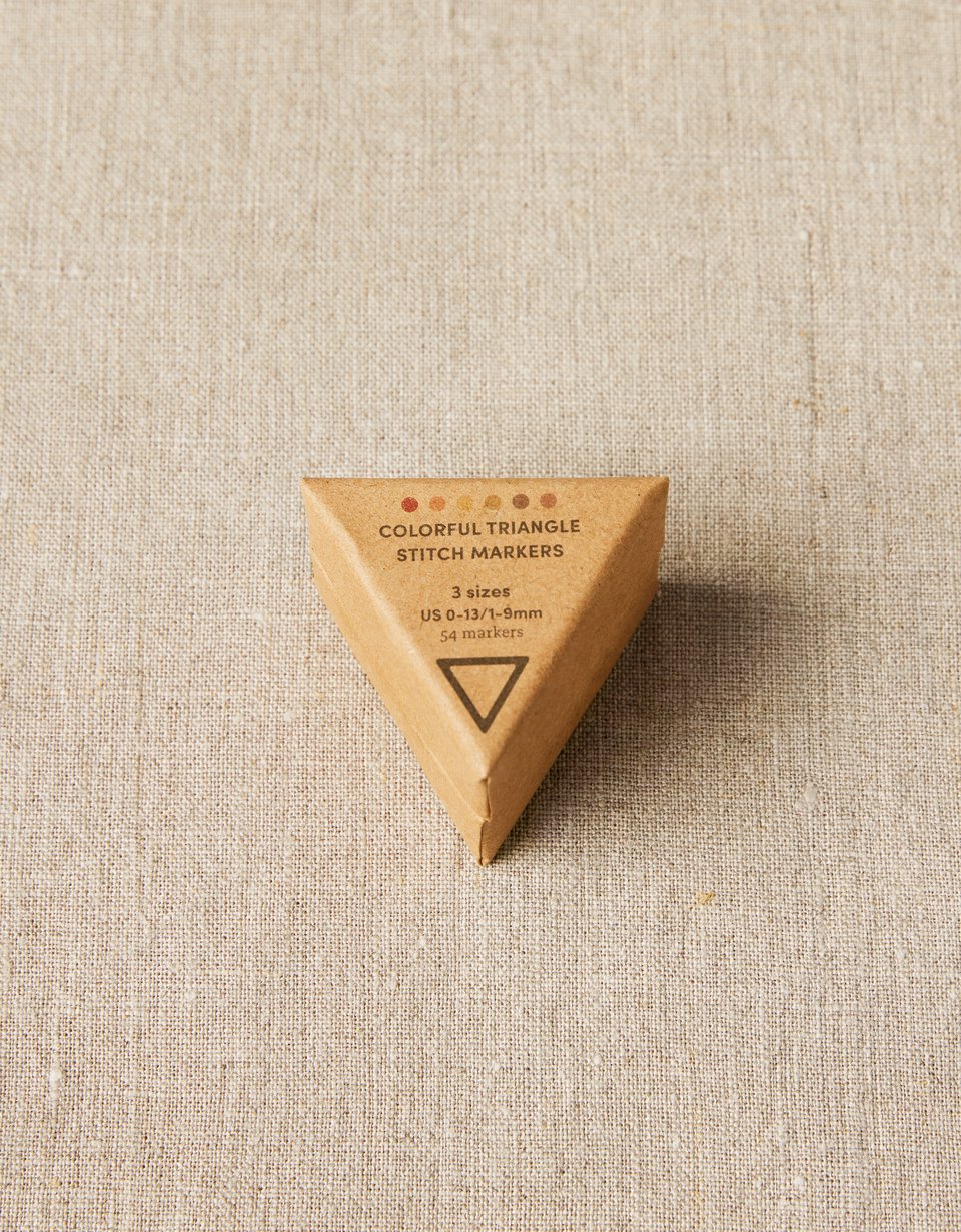 Cocoknits Colourful Triangle Stitch Markers