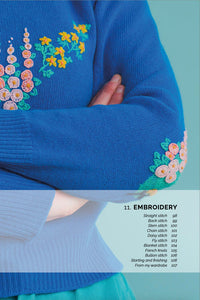 Visible Creative Mending for Knitwear