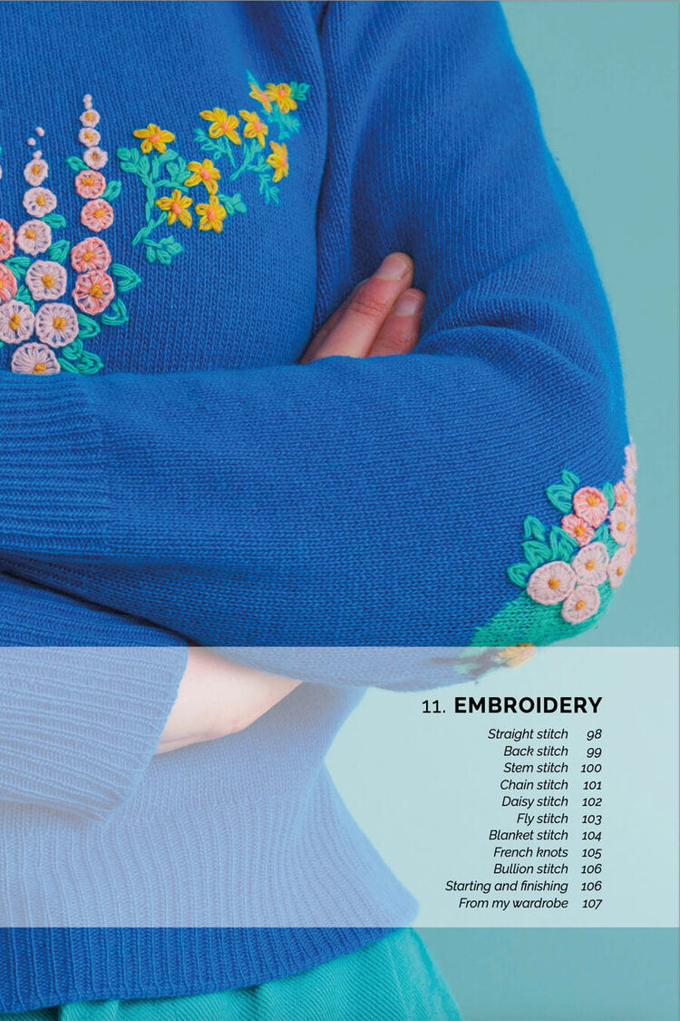 Visible Creative Mending for Knitwear