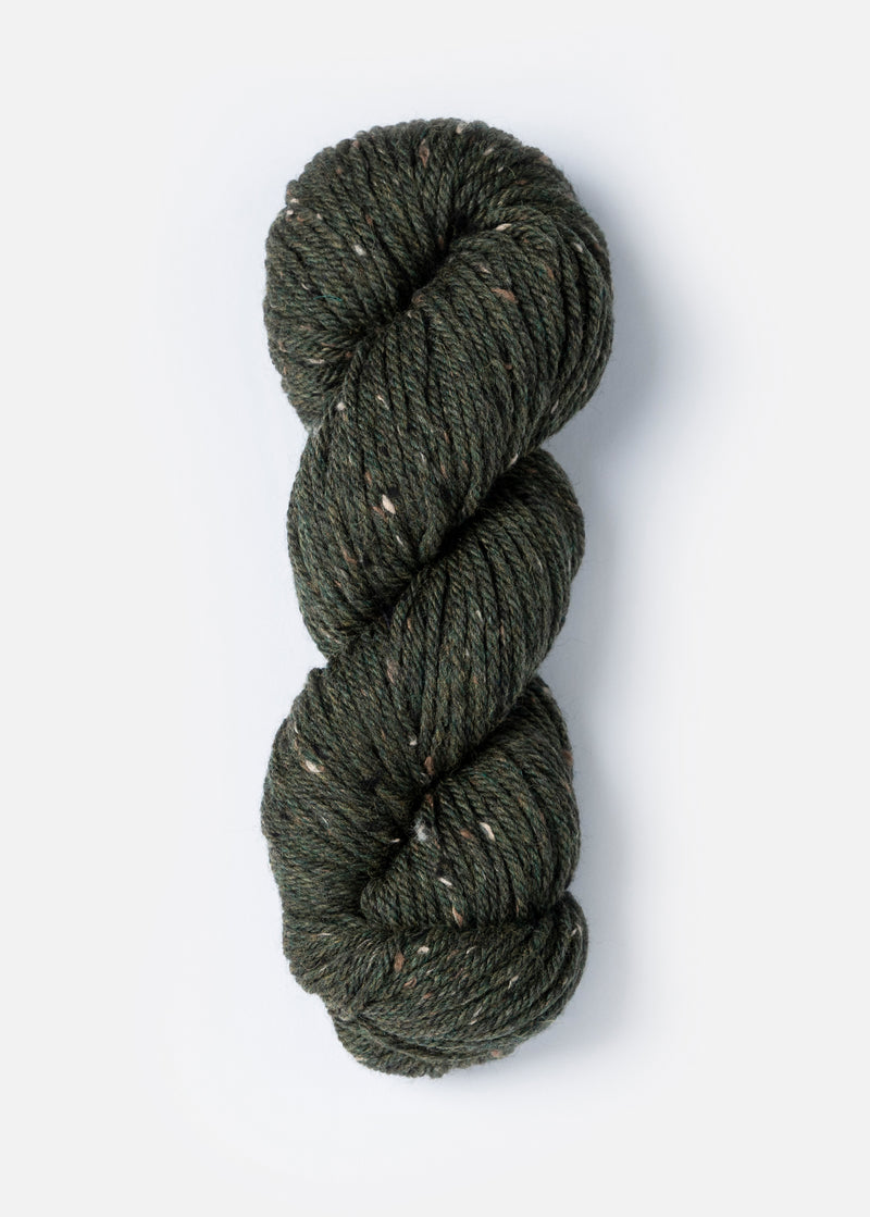 blue sky fibers - woolstok tweed aran 3308 olive branch