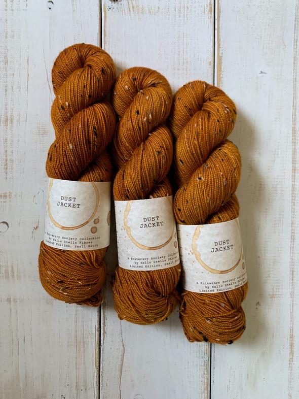 Hello Stella Tweed Merino Wool Fingering Yarn