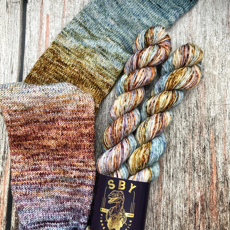 Shirley Brian Yarns - Deconstructed Fade Sock