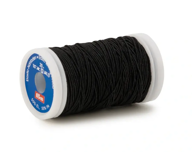 Prym Elastic Black Sewing Thread for Crafting Projects - Toronto