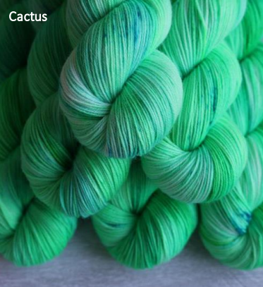 Schwedenrot Yarns Luxury Sock green yarn