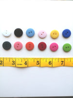 Colourful buttons for art and sewing projects