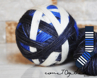 bliss by the cozy knitter cometogether (navy mini)